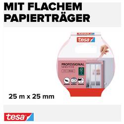tesa PRECISION SENSITIVE 56260-00000-03 krepová lepicí páska tesa® růžová (d x š) 25 m x 25 mm 1 ks
