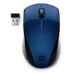HP 220 optická myš, přenos bezdrátový, 3 tlačítko, 1300 dpi, modrá