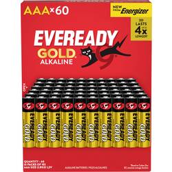 Eveready Eveready Gold mikrotužková baterie AAA alkalicko-manganová 1.5 V 60 ks