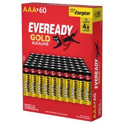 Eveready Eveready Gold mikrotužková baterie AAA alkalicko-manganová 1.5 V 60 ks