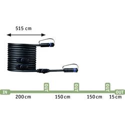 Paulmann Spot Sting Ergänzungsset IP67 93689 Osvětlovací systém Plug&Shine LED 18 W teplá bílá antracitová