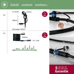 Paulmann Spot Sting Ergänzungsset IP67 93689 Osvětlovací systém Plug&Shine LED 18 W teplá bílá antracitová