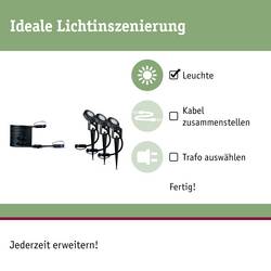 Paulmann Spot Sting Ergänzungsset IP67 93689 Osvětlovací systém Plug&Shine LED 18 W teplá bílá antracitová