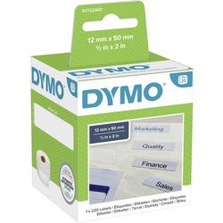DYMO etikety v roli 99017 S0722460 50 x 12 mm papír bílá 220 ks trvalé visací etikety