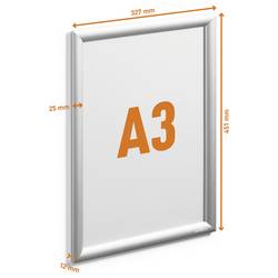 Durable sklopný rám 1 x DIN A3 327 mm x 451 mm x 12 mm 1 ks