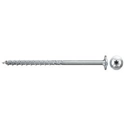 Fischer 561797 PowerFast II talířové šrouby 6 mm 120 mm vnitřní hvězdice ocel galvanizováno zinkem 100 ks