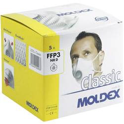 Moldex Klassiker 255501 respirátor proti jemnému prachu, s ventilem FFP3 D 20 ks
