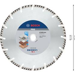 Bosch Accessories 2608615069 Standard for Universal Speed diamantový řezný kotouč Průměr 300 mm Ø otvoru 25.40 mm 1 ks