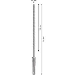 Bosch Accessories 2608833773 2608833773 wolfram-karbid příklepový vrták 5 mm Celková délka 210 mm SDS plus 1 ks