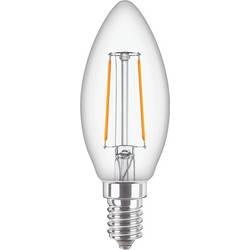 Philips LED 37757800 LED Energetická třída (EEK2021) E (A - G) E14 svíčkový tvar 2 W = 25 W teplá bílá (Ø x v) 35 mm x 97 mm nestmívatelné 1 ks