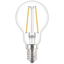 Philips LED 34774800 LED Energetická třída (EEK2021) E (A - G) E14 kapkový tvar 2 W = 25 W teplá bílá (Ø x v) 45 mm x 80 mm vlákno 1 ks