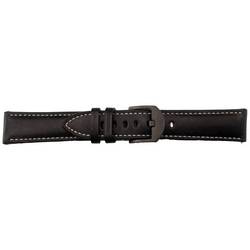 JT Berlin Watchband Charlie náramek 44 mm, 40 mm, 47 mm, 43 mm, 45 mm, 46 mm, 42 mm, 41 mm M hnědá, černá