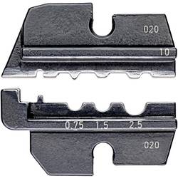Knipex 97 49 10 krimpovací nástavec neizolované krimpovací kabelové koncovky , neizolované krimpovací spojky , neizolované dotykové spojky 0.75 do 2.5 mm²