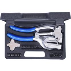 KS Tools 118.0105 Sada děrovacích kleští, 16 ks