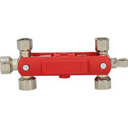 KS Tools 130.1041 Univerzální klíč ke skříňovým rozvaděčům, magnetický klíč od skříňového rozvaděče zinkový tlakový odlitek 1 ks