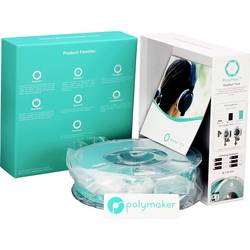 Polymaker PA06020 PolyMAX Tough vlákno pro 3D tiskárny tvrdé PLA Vysoká tuhost, Vysoká pevnost v tahu, Nárazuvzdorný 2.85 mm 750 g tyrkysová 1 ks