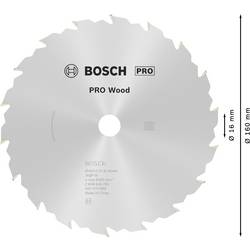 Bosch Accessories Standard for Wood Speed 2608640785 tvrdokovový pilový kotouč 160 x 16 x 2.4 mm Počet zubů (na palec): 18 1 ks