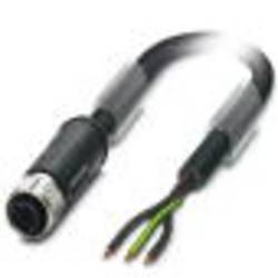 Phoenix Contact SAC-3P-10,0-PVC/FSS PE SCO připojovací kabel pro senzory - aktory, 1411647, piny: 3, 10.00 m, 1 ks