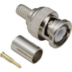 TRU COMPONENTS 1579373 BNC konektor zástrčka, rovná 50 Ω 1 ks