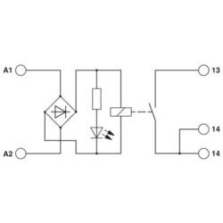 Phoenix Contact DEK-REL- 5/I/1 reléový modul, 5 V DC/AC, 3 A, 1 spínací kontakt, 1 ks