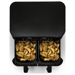 GourmetMaxx 16818 horkovzdušná fritéza 12 l 2800 W nepřilnavý povlak, bez BPA, Cool touch pouzdro, Digitální časovač, funkce grilování, horkovzdušný,