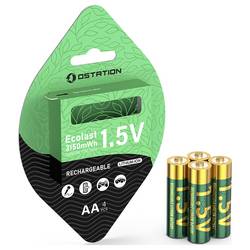 OLight Ostation Ecolast 1.5V AA Smart Rechargeable Li-ion Battery akumulátor AA, Li-Ion, 2100 mAh, 1.5 V, 1 ks