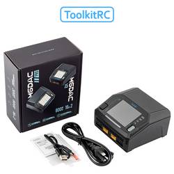 Toolkit RC ToolkitRC M6DAC V2 LiPo 1-6S 16A Nabíječka, 240 V, 28 A, Li-Pol, LiHV , LiFe, Li-Ion, LTO, NiMH, pro olověné akumulátory