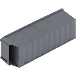 Alutec 66027 skladový box , (d x š x v) 300 x 91 x 81 mm, tmavě šedá , 1 ks