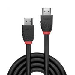 LINDY HDMI kabel Zástrčka HDMI-A 1.00 m černá 36771 8K UHD HDMI kabel
