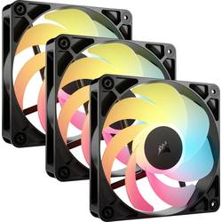 Corsair CO-9050196-WW PC větrák s krytem černá (š x v x h) 120 x 120 x 25 mm vč. ovládání RGB osvětlení