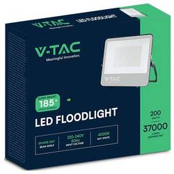 V-TAC VT-44205 9896-5 venkovní LED reflektor Energetická třída (EEK2021): B (A - G) 200 W Barvy světla (LED svítidlo): neutrální bílá