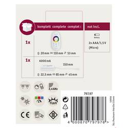 Paulmann 79797 YourLED RGBW kontrolér 144 W (max) 24 (max.) 24 V plast (d x š x v) 110 x 110 x 20 mm Piece 1 ks