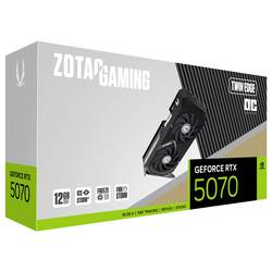 Zotac grafická karta Nvidia GeForce RTX 5070 12 GB GDDR7-VRAM PCIe x16 HDMI™, DisplayPort NVIDIA G-Sync , přetaktovaná