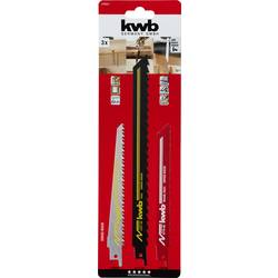 kwb 576003 Sada pilových listů pro pilu ocaska, 3 ks 3 ks