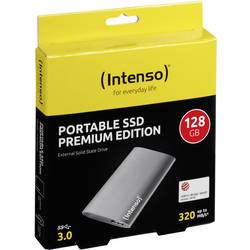 Intenso SSD Premium 128 GB, externí SSD disk, USB 3.2 (Gen 1x1) , antracitová
