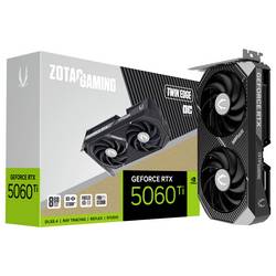 Zotac grafická karta Nvidia GeForce RTX 5060 Ti GeForce RTX 5060 Ti 8 GB GDDR7 RAM PCIe x8 DisplayPort přetaktovaná