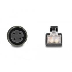 Delock 60072 RJ45 / M 12 Síťový adaptér Kabel S/FTP 0.50 m černá stíněný 1 ks