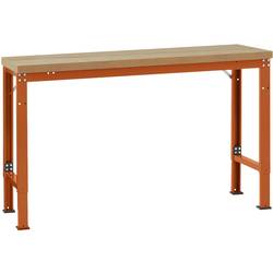 Manuflex WP6025.2001 základní modul pracovního stolu (š x h) 1750 mm x 700 mm červenooranžová (RAL 2001)