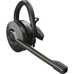 Jabra Engage 65 SE Convertible Headset otevřená (On Ear) DECT, kabelová mono černá Potlačení hluku Vypnutí zvuku mikrofonu, NFC