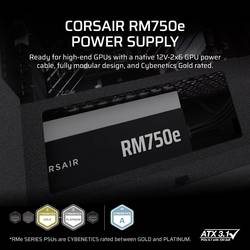 Corsair RM750e PC síťový zdroj 750 W ATX 80 PLUS® Gold