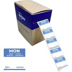 Avery-Zweckform DLSMONREV-1000 víceúčelové etikety 25 x 25 mm papír modrá 1 ks přemístitelné ruční popis