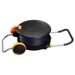 Fiskars 1071670 Comfort Waterwheel Vozík na hadici 13 mm 31.5 m 1/2 palce 1 ks černá, oranžová