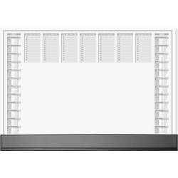Sigel H7365 psací podložka kalendář na 2 roky, týdenní plán 2027, 2028 Černá ochranná lišta (š x v) 59.5 cm x 41 cm 40 listů 1 ks H7365