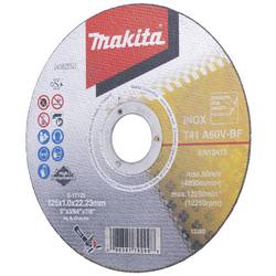 Makita E-17120-12 řezný kotouč rovný 125 mm 12 ks kov, nerezová ocel