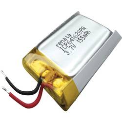Renata ICP641620PA speciální akumulátor Prismatisch s kabelem Li-Pol 3.7 V 165 mAh 1 ks