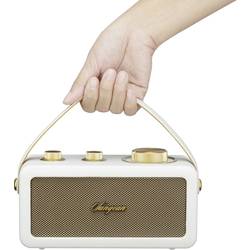 Sangean RA-101 A500524 Akumulátorové rádio, FM, Bluetooth, AUX, s akumulátorem, Ivory , zlatá