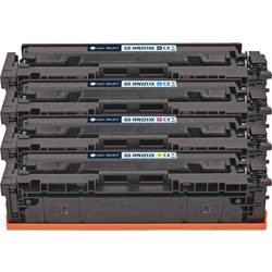 G&G Toner náhradní HP 207X kompatibilní kombinované balení černá, azurová, purppurová, žlutá W2210X(207X)/W2211X(207X)/W2213X(207X)/W2212X(207X) GS-H207X-4P