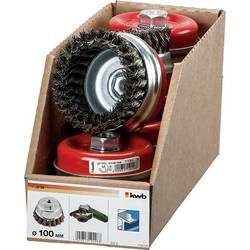 kwb Chlávkový kartáč AGGRESSO-FLEX® opečovaný, zvlněný ocelový drát HSS pro použití s úhlovou bruskou 719226 1 ks