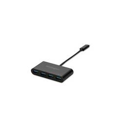 Kensington K33616WW USB Hub 4 porty USB-A USB 3.1 Gen2 10 GBit/s s konektorem USB C černá K33616WW