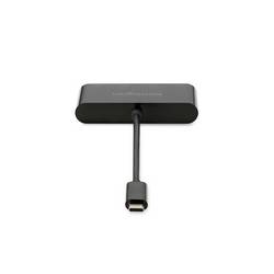 Kensington K33616WW USB Hub 4 porty USB-A USB 3.1 Gen2 10 GBit/s s konektorem USB C černá K33616WW
